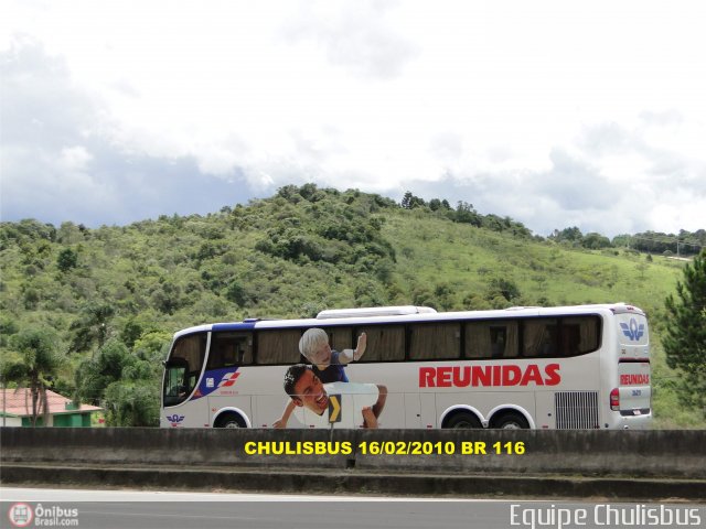 Reunidas Transportes Coletivos 26211 na cidade de Campina Grande do Sul, Paraná, Brasil, por Paulo Roberto Chulis. Número da foto: #80526.