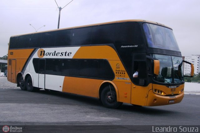 Viação Nordeste 1020 na cidade de Fortaleza, Ceará, Brasil, por [Leandro Sousa]. Número da foto: #82722.