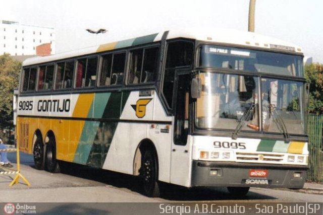 Empresa Gontijo de Transportes 9095 na cidade de São Paulo, São Paulo, Brasil, por Sérgio Augusto Braga Canuto. Número da foto: #82955.