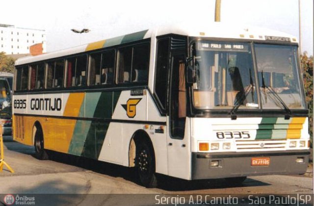 Empresa Gontijo de Transportes 8335 na cidade de São Paulo, São Paulo, Brasil, por Sérgio Augusto Braga Canuto. ID da foto: 82954.