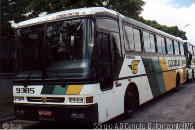 Empresa Gontijo de Transportes 9385 na cidade de Belo Horizonte, Minas Gerais, Brasil, por Sérgio Augusto Braga Canuto. ID da foto: 82958.