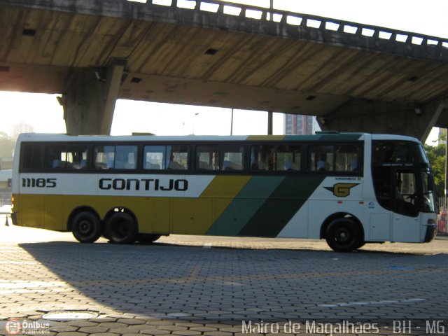 Empresa Gontijo de Transportes 11185 na cidade de Belo Horizonte, Minas Gerais, Brasil, por Mairo de Magalhães. Número da foto: #83408.
