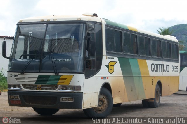 Empresa Gontijo de Transportes 3135 na cidade de Almenara, Minas Gerais, Brasil, por Sérgio Augusto Braga Canuto. ID da foto: 86043.