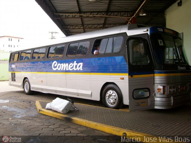 Viação Cometa 1328 na cidade de Tatuí, São Paulo, Brasil, por Marcio V Boas. ID da foto: 86129.