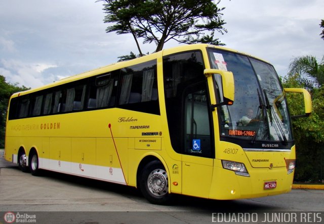 Viação Itapemirim 48107 na cidade de São Paulo, São Paulo, Brasil, por EDUARDO - SOROCABUS. Número da foto: #75569.