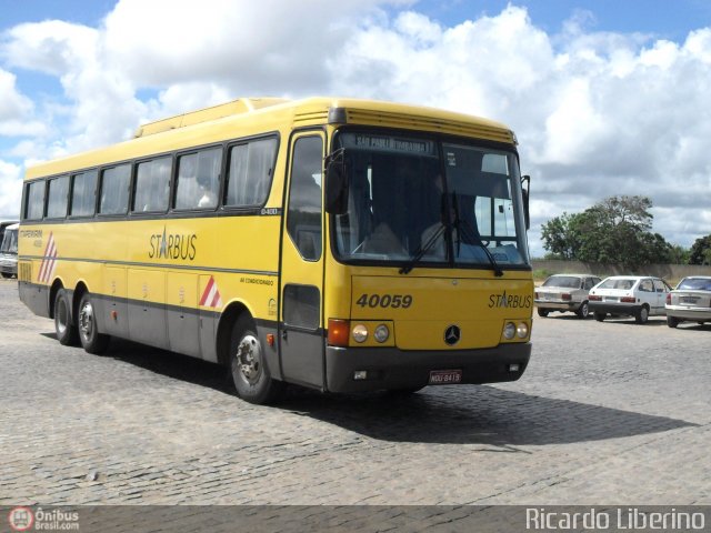 Viação Itapemirim 40059 na cidade de Vitória da Conquista, Bahia, Brasil, por Ricardo Liberino. Número da foto: #75943.