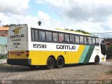 Empresa Gontijo de Transportes 15510 na cidade de Almenara, Minas Gerais, Brasil, por Sérgio Augusto Braga Canuto. Número da foto: #76484.