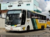 Empresa Gontijo de Transportes 12105 na cidade de Almenara, Minas Gerais, Brasil, por Sérgio Augusto Braga Canuto. Número da foto: #:id.