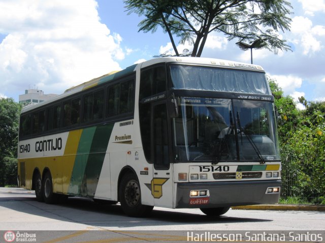 Empresa Gontijo de Transportes 15140 na cidade de São Paulo, São Paulo, Brasil, por Harllesson Santana Santos. ID da foto: 86563.