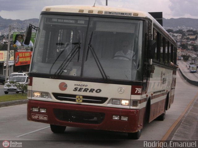 Viação Serro 790 na cidade de Belo Horizonte, Minas Gerais, Brasil, por Rodrigo Emanuel. Número da foto: #92841.