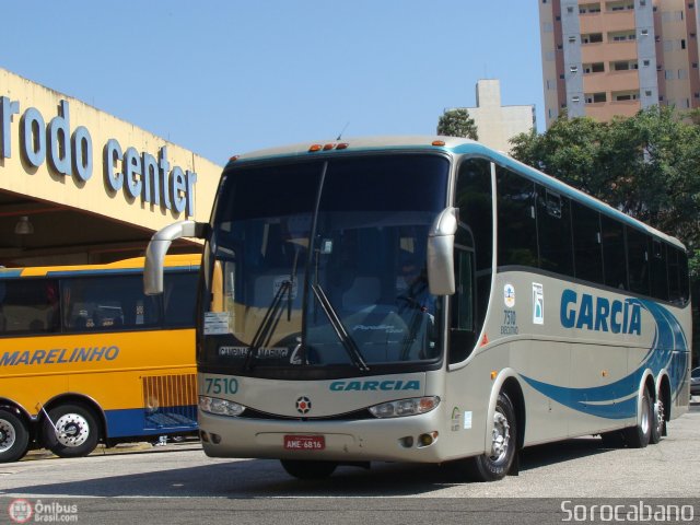 Viação Garcia 7510 na cidade de Sorocaba, São Paulo, Brasil, por Elias  Junior. Número da foto: #93904.