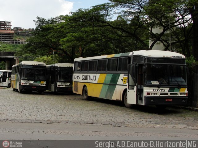 Empresa Gontijo de Transportes 8745 na cidade de Belo Horizonte, Minas Gerais, Brasil, por Sérgio Augusto Braga Canuto. ID da foto: 94456.