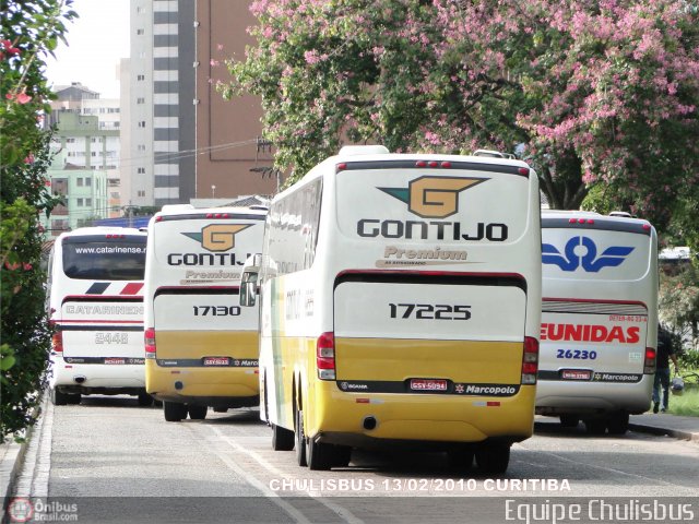 Empresa Gontijo de Transportes 17225 na cidade de Curitiba, Paraná, Brasil, por Paulo Roberto Chulis. Número da foto: #96082.