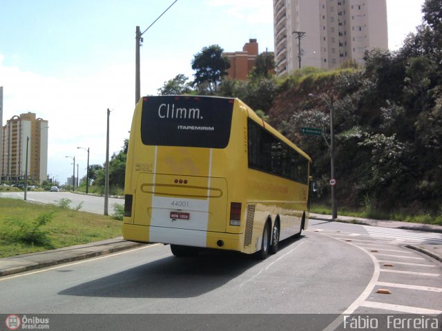 Viação Itapemirim 44001 na cidade de Jundiaí, São Paulo, Brasil, por Fábio  Ferreira. ID da foto: 96817.