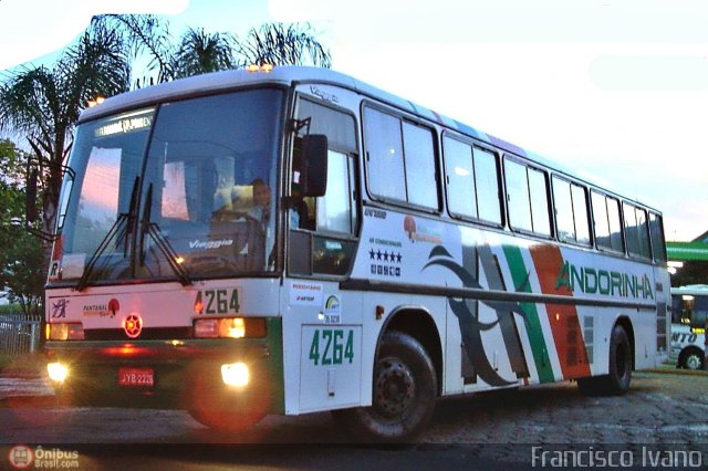Empresa de Transportes Andorinha 4264 na cidade de Presidente Prudente, São Paulo, Brasil, por Francisco Ivano. Número da foto: #97169.