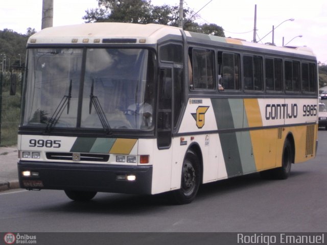 Empresa Gontijo de Transportes 9985 na cidade de Belo Horizonte, Minas Gerais, Brasil, por Rodrigo Emanuel. ID da foto: 96796.