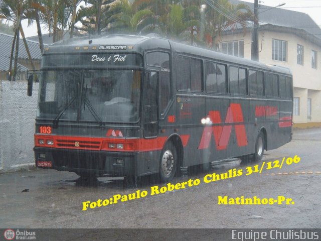 Montana Turismo 103 na cidade de Matinhos, Paraná, Brasil, por Paulo Roberto Chulis. Número da foto: #97817.