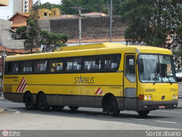 Viação Itapemirim 40509 na cidade de Sorocaba, São Paulo, Brasil, por Elias  Junior. ID da foto: 97699.