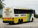 Empresa Gontijo de Transportes 15855 na cidade de Almenara, Minas Gerais, Brasil, por Sérgio Augusto Braga Canuto. Número da foto: #98308.