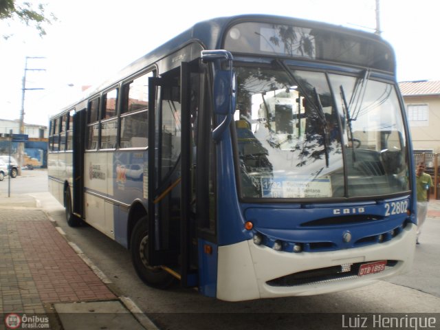 Sambaíba Transportes Urbanos 2 2802 na cidade de São Paulo, São Paulo, Brasil, por Luiz Henrique. Número da foto: #102724.