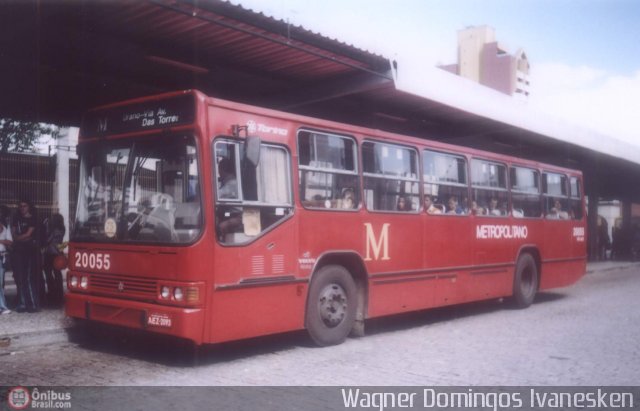 Auto Viação São José dos Pinhais 20055 na cidade de Curitiba, Paraná, Brasil, por Wagner Domingos Ivanesken. Número da foto: #89304.