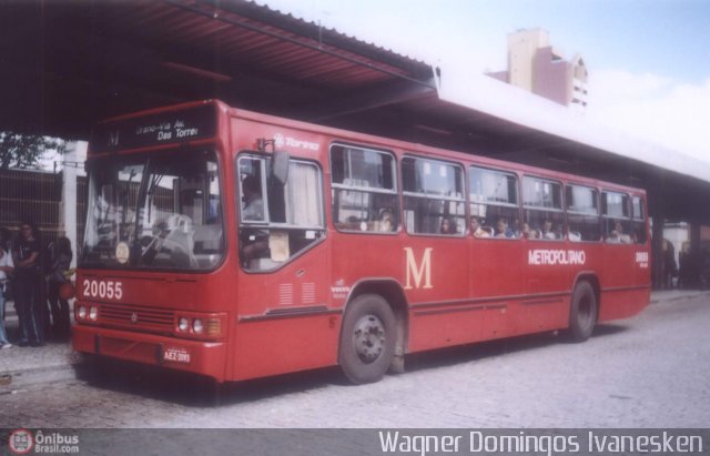 Auto Viação São José dos Pinhais 20055 na cidade de Curitiba, Paraná, Brasil, por Wagner Domingos Ivanesken. ID da foto: 89304.