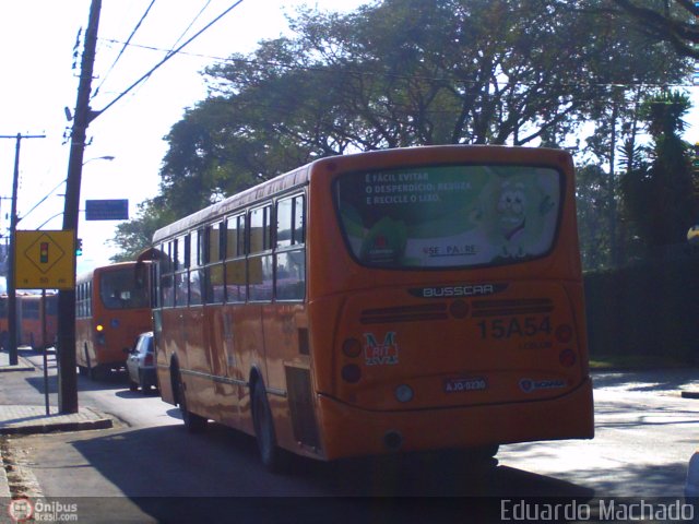 Leblon Transporte de Passageiros 15A54 na cidade de Curitiba, Paraná, Brasil, por Eduardo Machado. ID da foto: 89261.