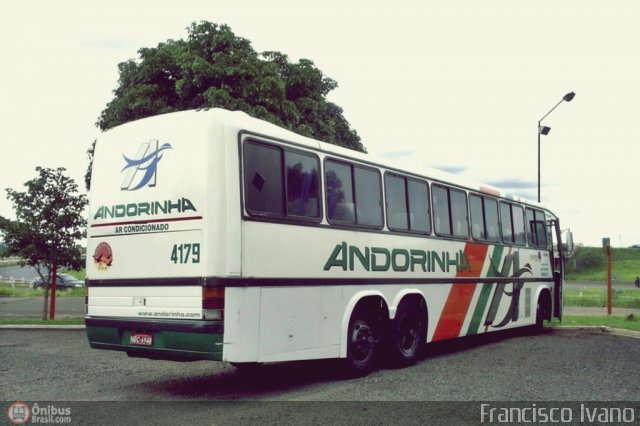 Empresa de Transportes Andorinha 4179 na cidade de Presidente Prudente, São Paulo, Brasil, por Francisco Ivano. Número da foto: #103611.