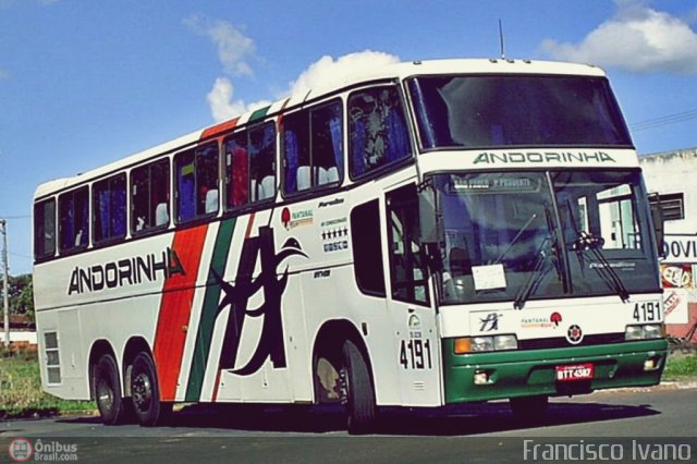 Empresa de Transportes Andorinha 4191 na cidade de Assis, São Paulo, Brasil, por Francisco Ivano. ID da foto: 103636.