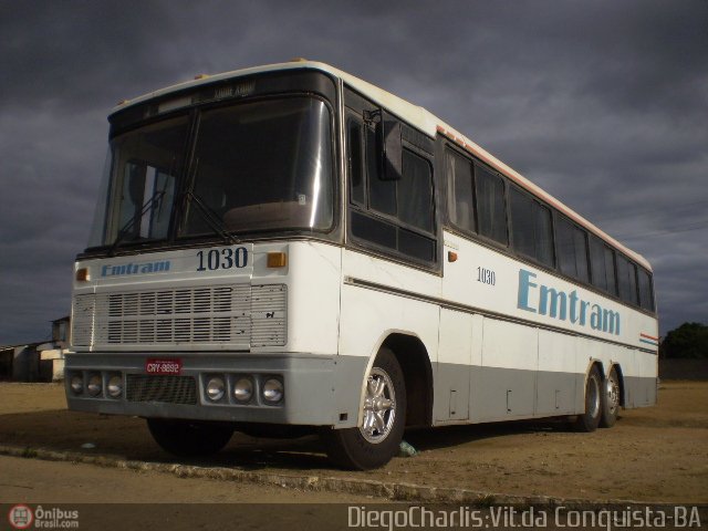 Emtram 1030 na cidade de Vitória da Conquista, Bahia, Brasil, por Diego Charlis Coelho. ID da foto: 108653.