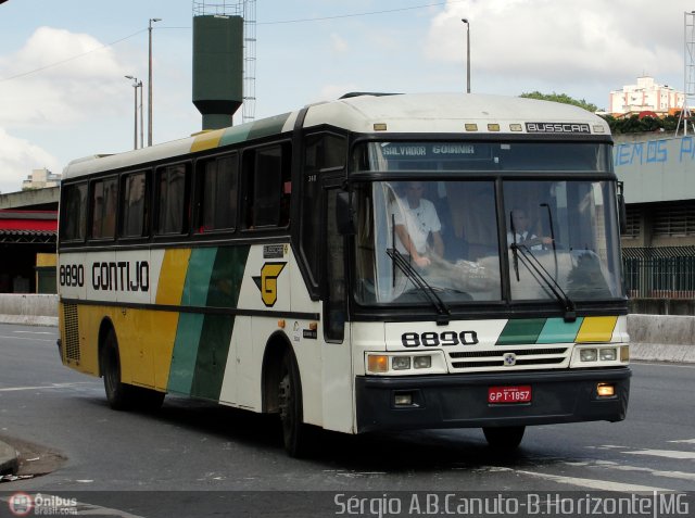 Empresa Gontijo de Transportes 8890 na cidade de Belo Horizonte, Minas Gerais, Brasil, por Sérgio Augusto Braga Canuto. Número da foto: #108884.