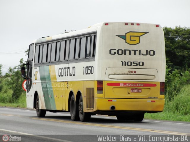 Empresa Gontijo de Transportes 11050 na cidade de Vitória da Conquista, Bahia, Brasil, por Welder Dias. ID da foto: 110965.