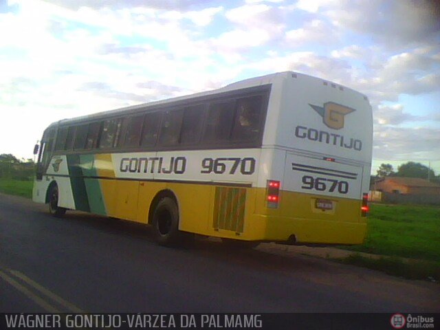 Empresa Gontijo de Transportes 9670 na cidade de Várzea da Palma, Minas Gerais, Brasil, por Wagner Gontijo Várzea da Palma-mg. Número da foto: #111243.