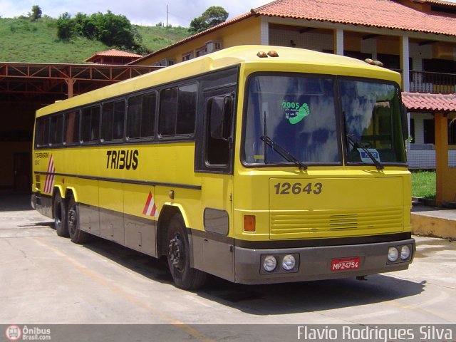Viação Itapemirim 12643 na cidade de Paraíba do Sul, Rio de Janeiro, Brasil, por Flavio Rodrigues Silva. Número da foto: #111727.