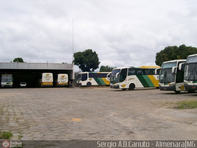 Empresa Gontijo de Transportes Garagem AMJ na cidade de Almenara, Minas Gerais, Brasil, por Sérgio Augusto Braga Canuto. ID da foto: 111884.