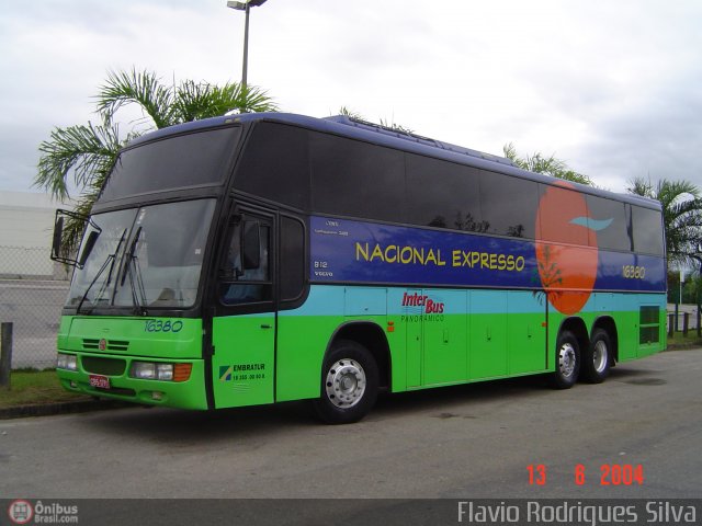 Nacional Expresso 16380 na cidade de Rio de Janeiro, Rio de Janeiro, Brasil, por Flavio Rodrigues Silva. Número da foto: #113150.