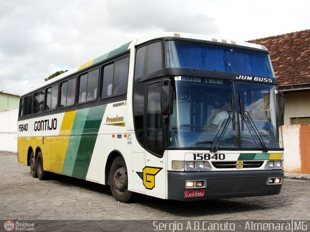Empresa Gontijo de Transportes 15840 na cidade de Almenara, Minas Gerais, Brasil, por Sérgio Augusto Braga Canuto. Número da foto: #113066.