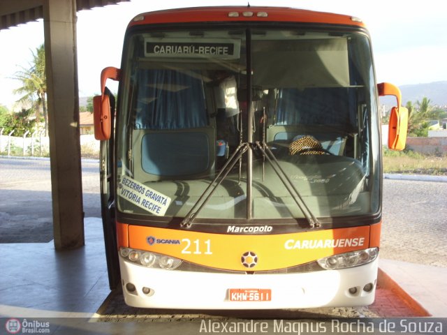 Rodoviária Caruaruense 211 na cidade de Gravatá, Pernambuco, Brasil, por Alexandre  Magnus. Número da foto: #113338.