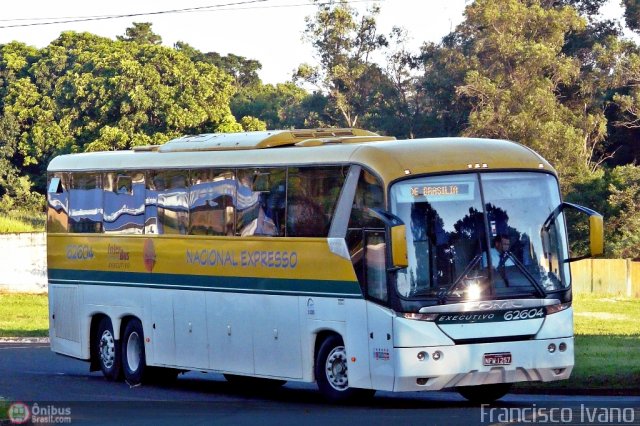 Nacional Expresso 62604 na cidade de Assis, São Paulo, Brasil, por Francisco Ivano. Número da foto: #113593.