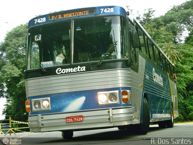 Viação Cometa 7428 na cidade de São Paulo, São Paulo, Brasil, por Rafael Santos. ID da foto: 104291.