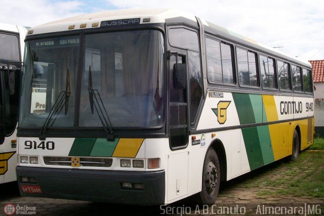 Empresa Gontijo de Transportes 9140 na cidade de Almenara, Minas Gerais, Brasil, por Sérgio Augusto Braga Canuto. ID da foto: 114059.