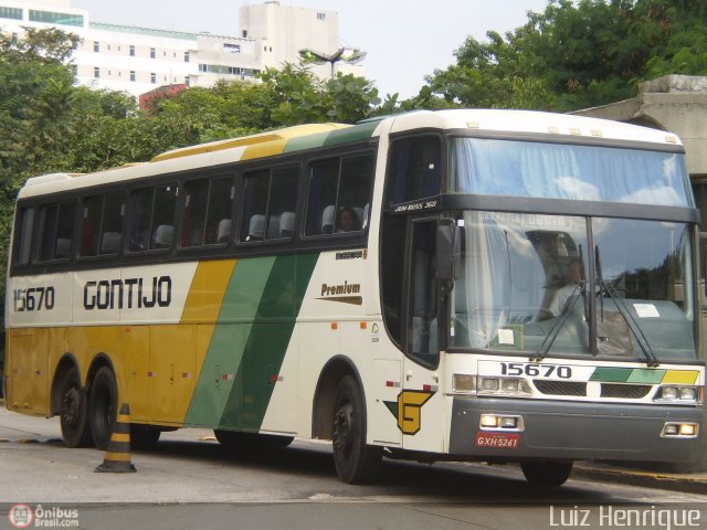 Empresa Gontijo de Transportes 15670 na cidade de São Paulo, São Paulo, Brasil, por Luiz Henrique. Número da foto: #114851.