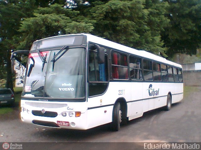 Citral Transporte e Turismo 2211 na cidade de Gramado, Rio Grande do Sul, Brasil, por Eduardo Machado. ID da foto: 114764.