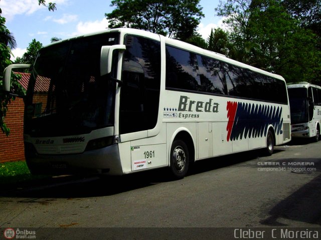 Breda Transportes e Serviços 1961 na cidade de São Paulo, São Paulo, Brasil, por Cleber C.  Moreira. ID da foto: 115144.