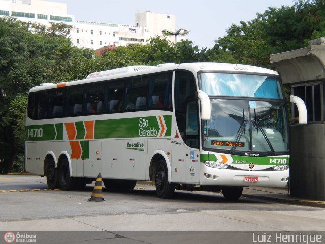 Cia. São Geraldo de Viação 14710 na cidade de São Paulo, São Paulo, Brasil, por Luiz Henrique. ID da foto: 115455.