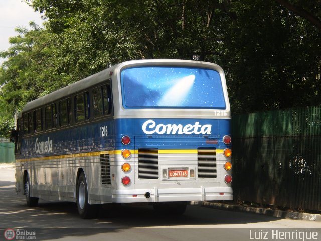 Viação Cometa 1216 na cidade de São Paulo, São Paulo, Brasil, por Luiz Henrique. ID da foto: 115395.