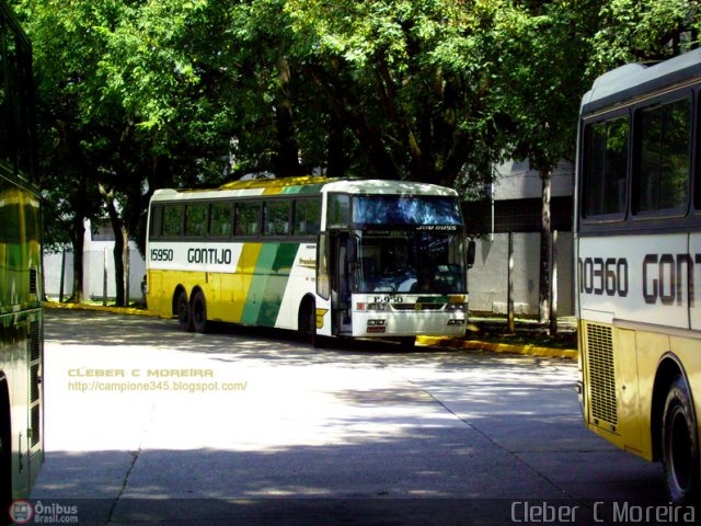 Empresa Gontijo de Transportes 15950 na cidade de São Paulo, São Paulo, Brasil, por Cleber C.  Moreira. Número da foto: #115387.