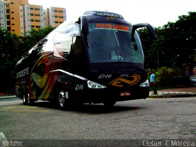Expresso Nordeste 4740 na cidade de Sorocaba, São Paulo, Brasil, por Cleber C.  Moreira. Número da foto: #115508.