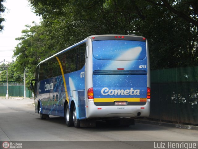 Viação Cometa 6717 na cidade de São Paulo, São Paulo, Brasil, por Luiz Henrique. ID da foto: 116538.