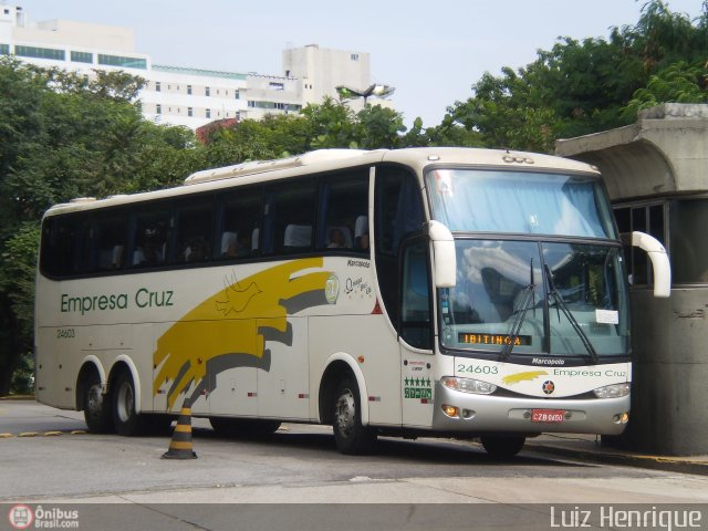 Empresa Cruz 24603 na cidade de São Paulo, São Paulo, Brasil, por Luiz Henrique. Número da foto: #117823.